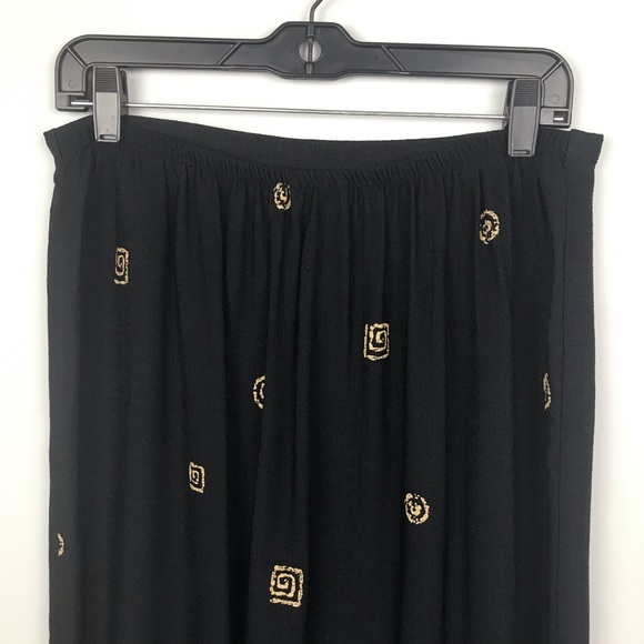 Alfred Dunner Black Safari Skirt Pull On - Picture 6 of 8